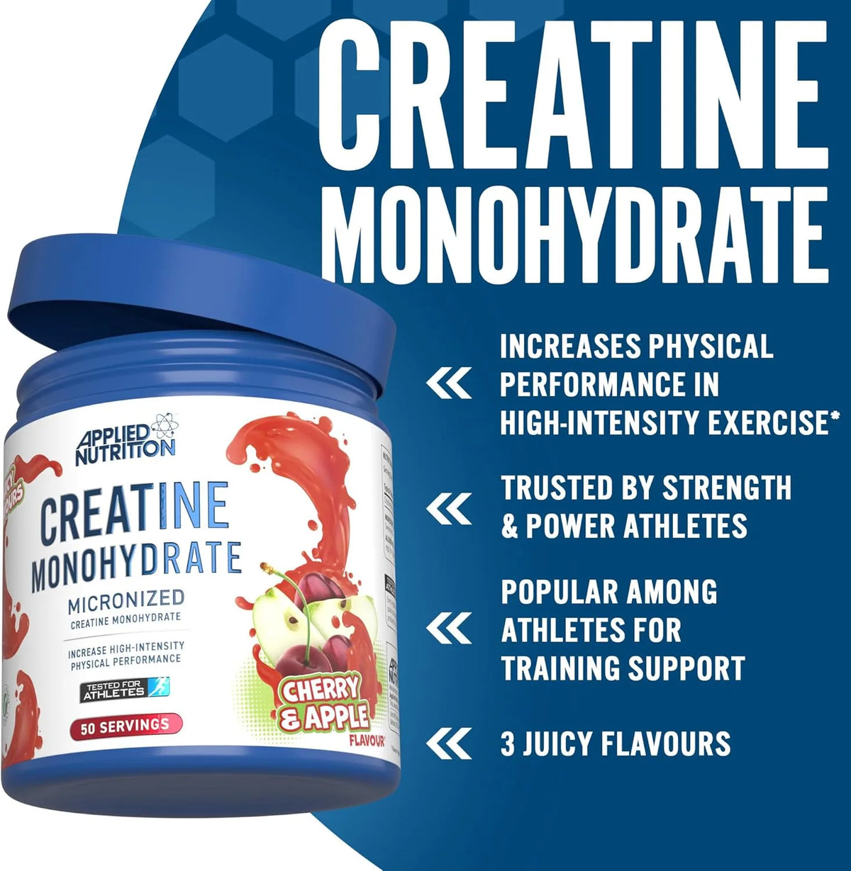 Applied Nutrition Creatine Micronized Flavoured  50 Servings (250g)