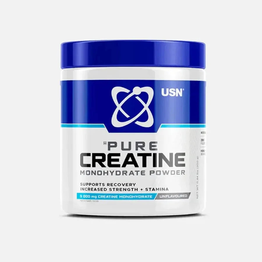 USN Pure Creatine Monohydrate 0.44lbs(200g) 40Servings