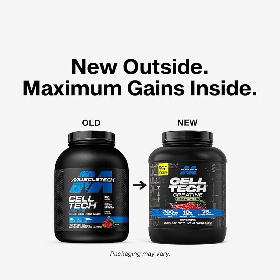 MuscleTech Cell Tech Creatine Powder 5.80lbs(2.63kg) 54Servings
