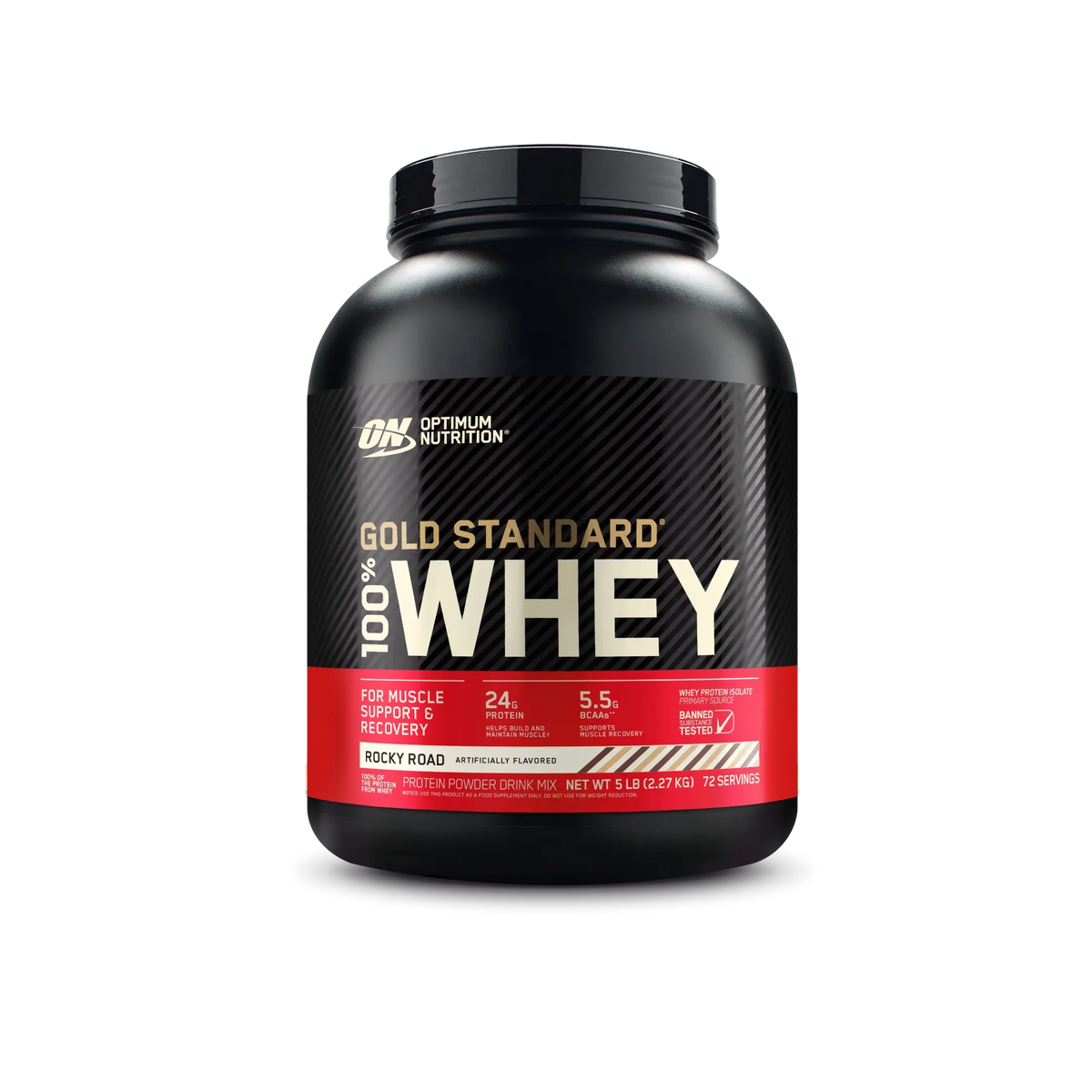 Optimum Nutrition Gold Standard 5lbs(2.26kg) 75 Sevings