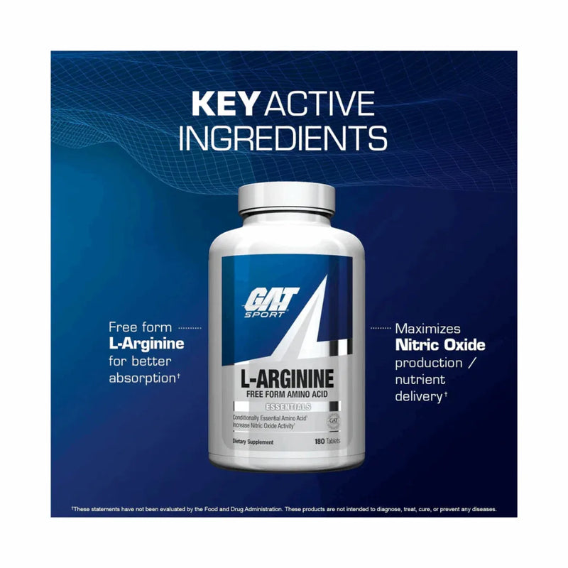 GAT Sport L-Arginine 180Tablets