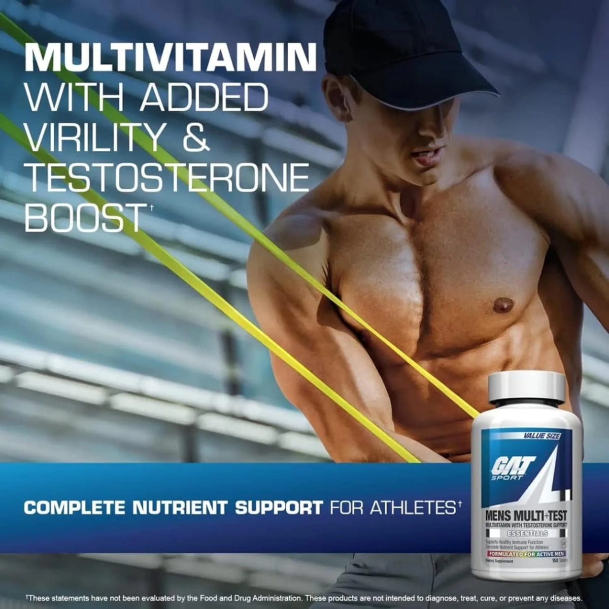 GAT Sport Mens Multi+Test 60Tablets