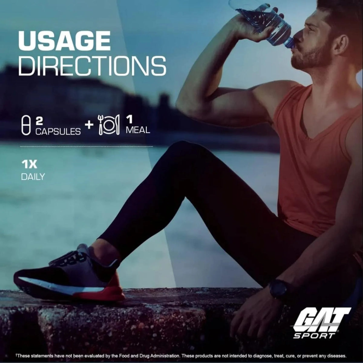 GAT Sport Mens Multi+Test 60Tablets