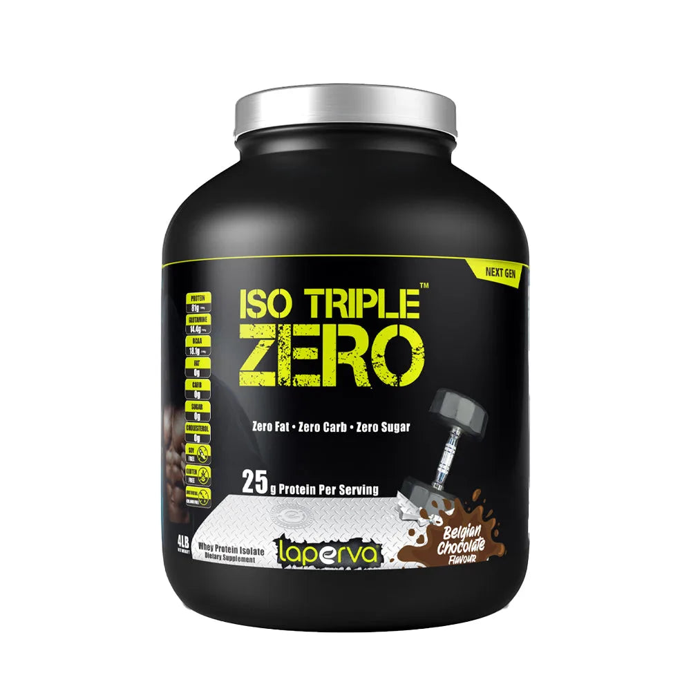 Laperva Triple Zero Protein Powder Isolate 4lbs - 60Servings(varies per flavours