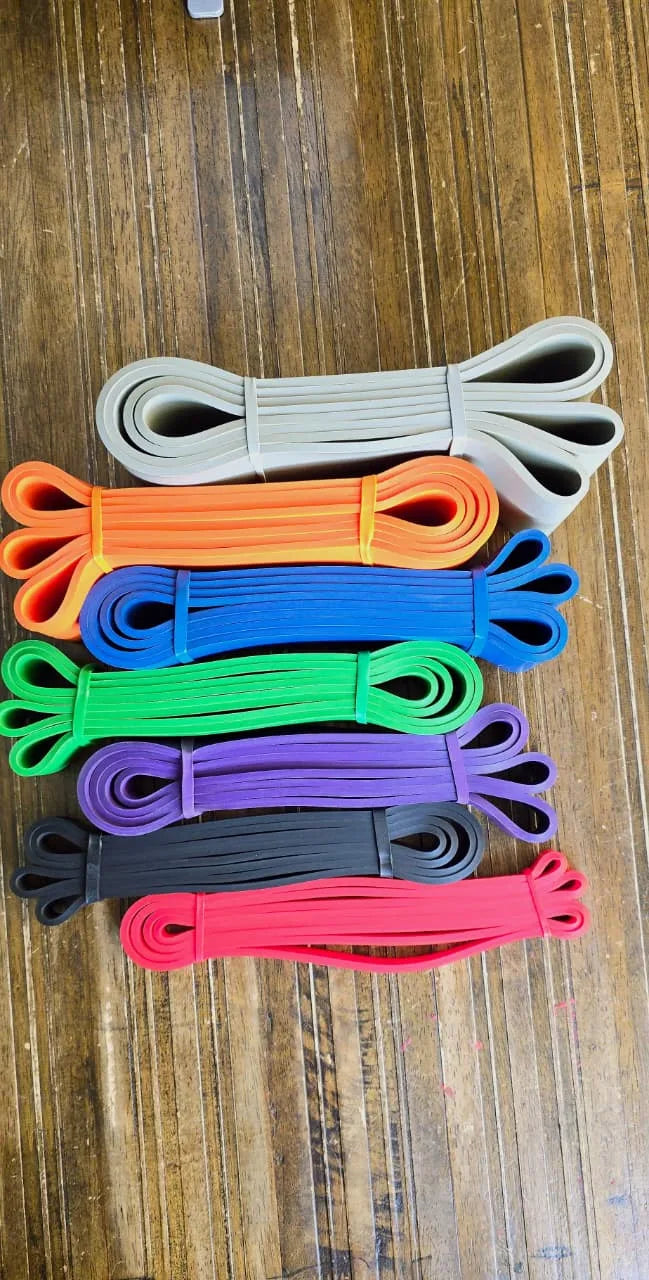 Heavy Duty Latex Resistance Band workout bands Purple