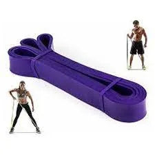 Heavy Duty Latex Resistance Band workout bands Purple
