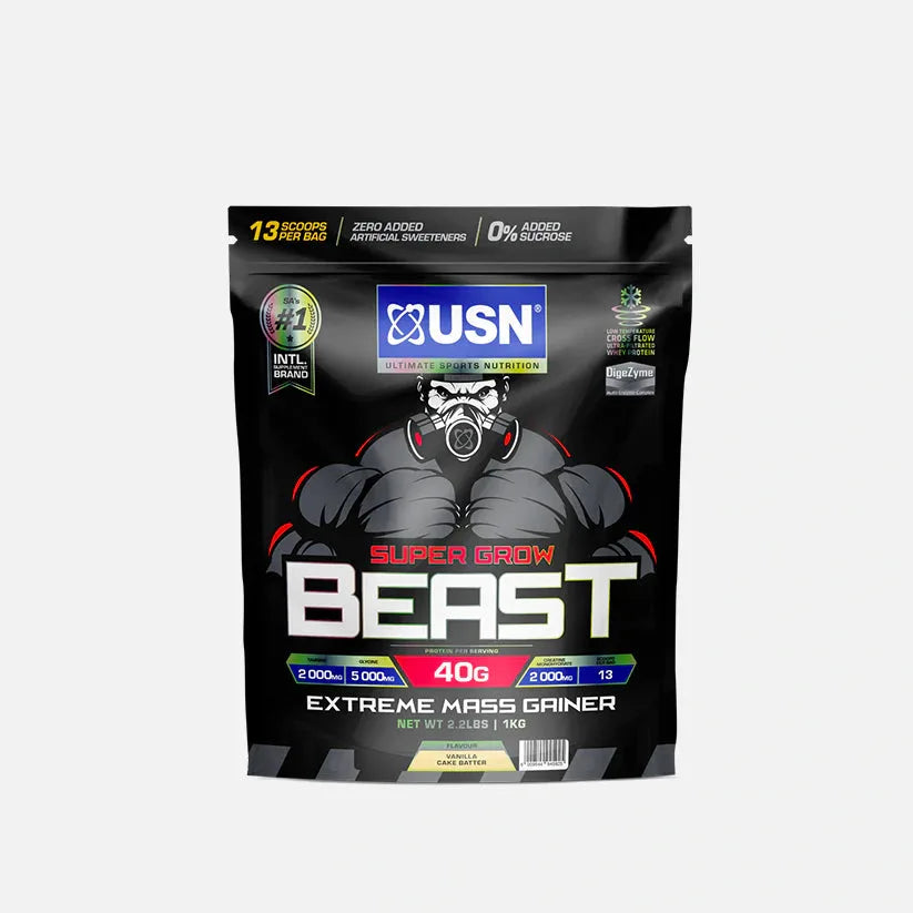 USN Supergrow Beast for Extreme Mass Gain 1KG