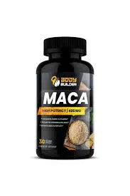 Body Builder Maca 400mg 30 Veggie Capsules 30 servings