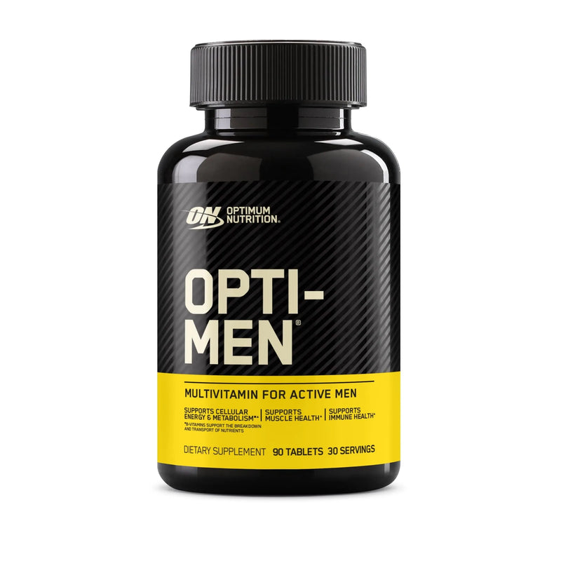 Optimum Nutrition Opti-Men, Vitamin C, Zinc and Vitamin D, E, B12 for Immune Support Mens Daily Multivitamin Supplement 150Tablets 50Servings