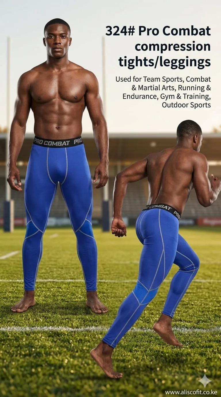 324 Men's Leggings Sports Wear