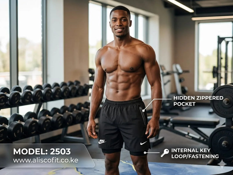 2503 NK 2in1 Short Sports Wear
