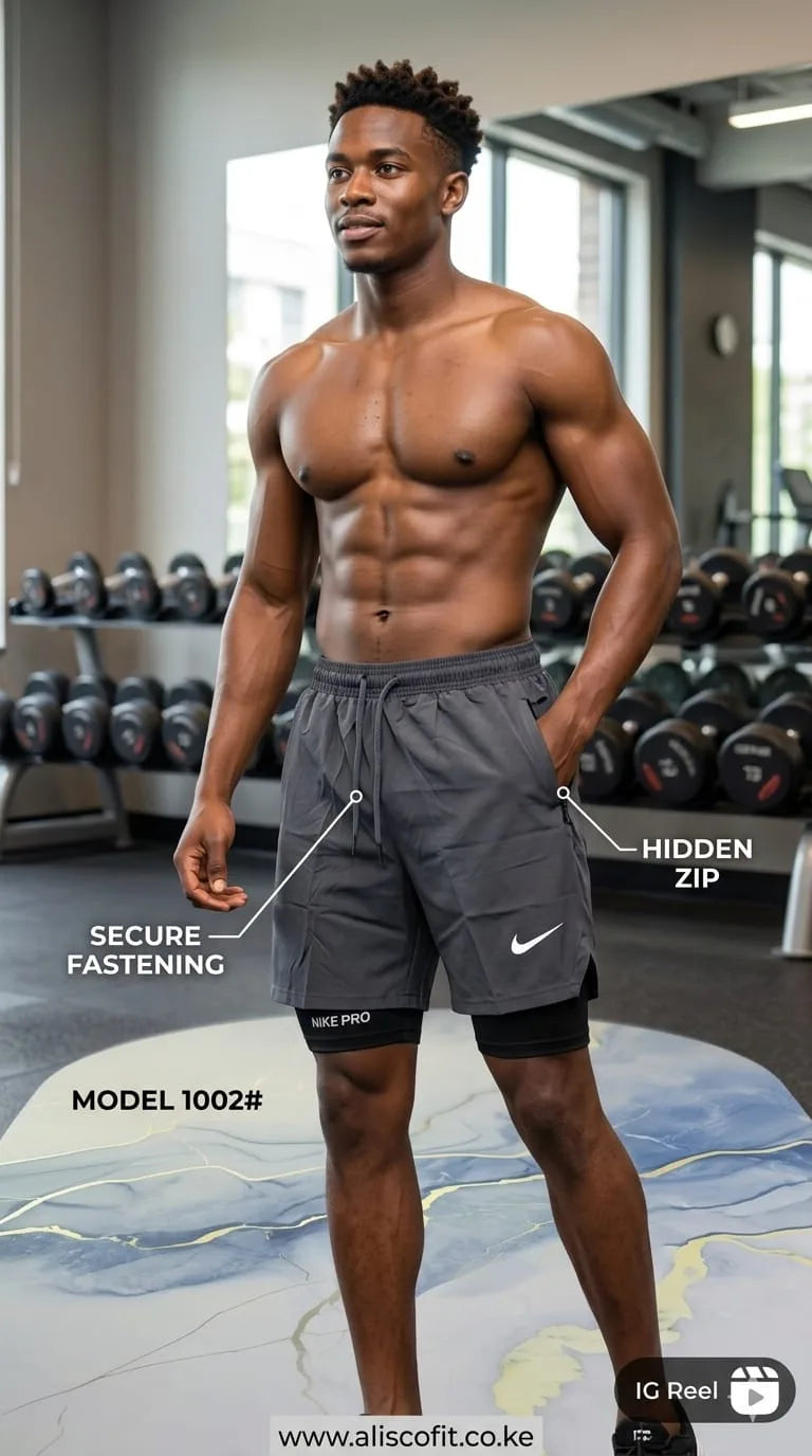 1002 NK 2in1 Short Sports Wear