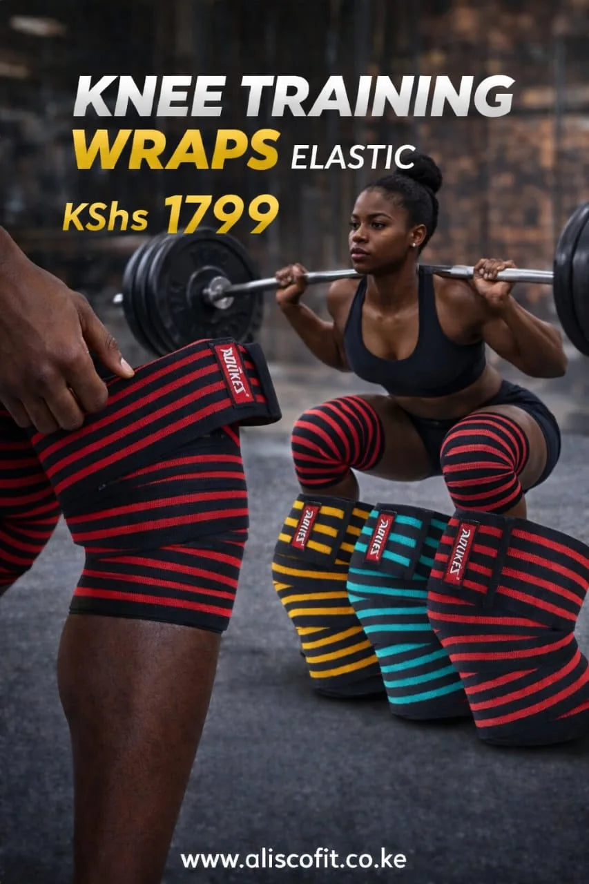 Wraps Lifting Leg Knee Compression Training Wraps Elastic Stripes