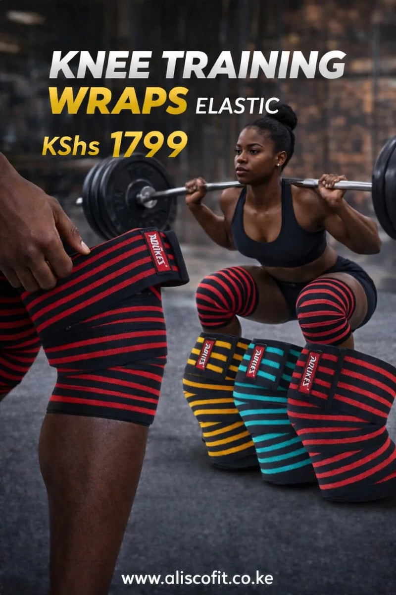 Wraps Lifting Leg Knee Compression Training Wraps Elastic Stripes