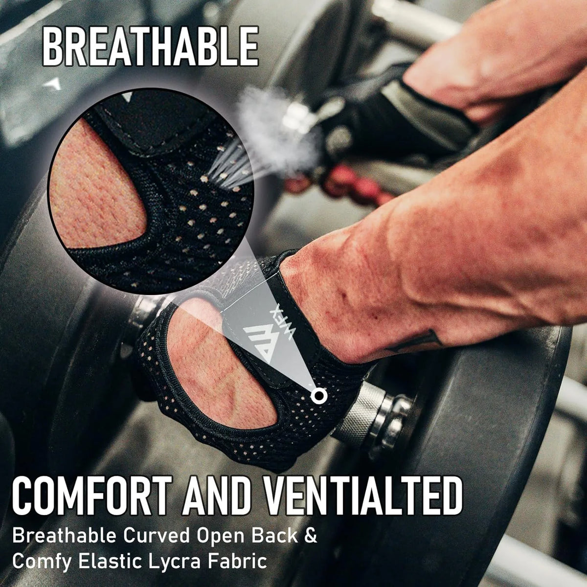 Training Gym Gloves  Palm Protection and Extra Grip, Breathable