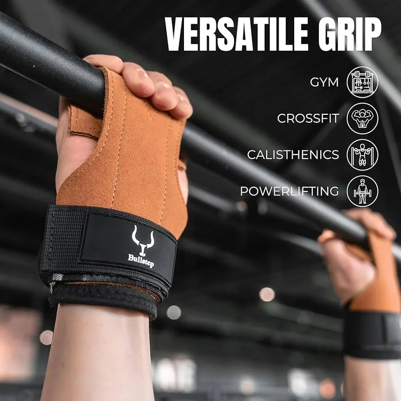Cowhide Crossfit Grip with Wrist Support