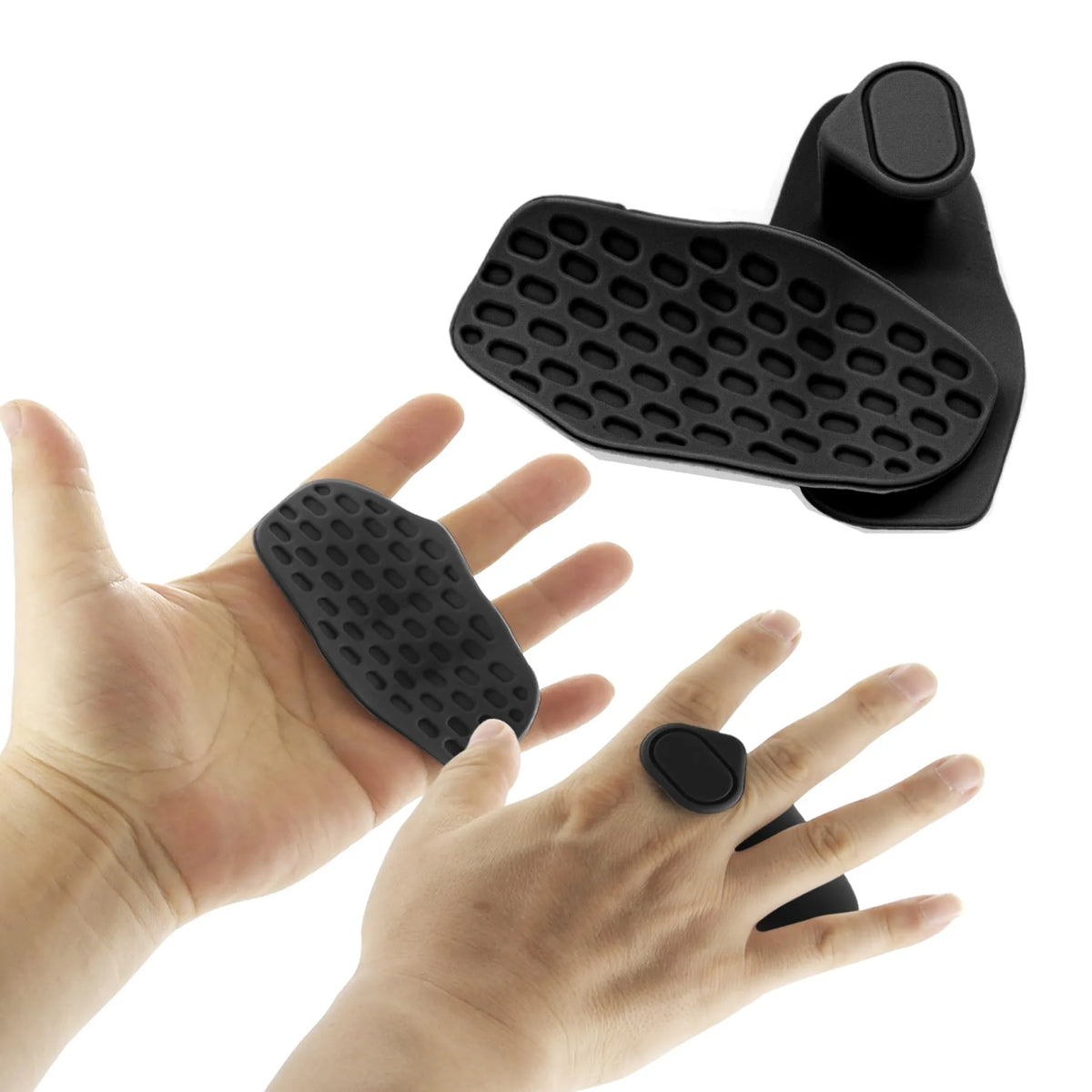 Silicone Weightlifting Grips | Non-Slip Gym Grip Pads