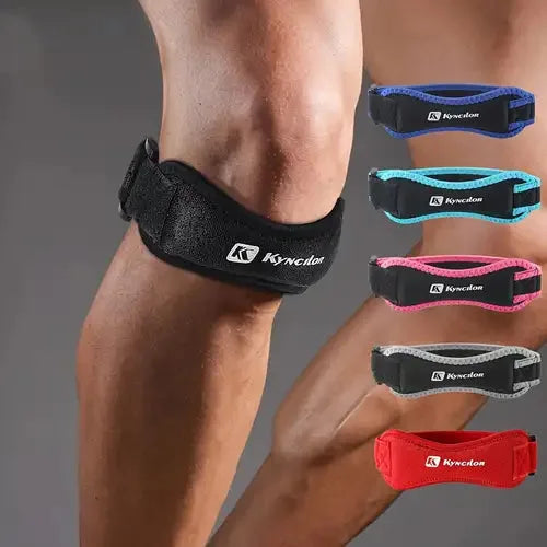 Patella Strap Breathable Knee Strap For Men Women Sports Running Knee Pad Shock Absorption Pressure