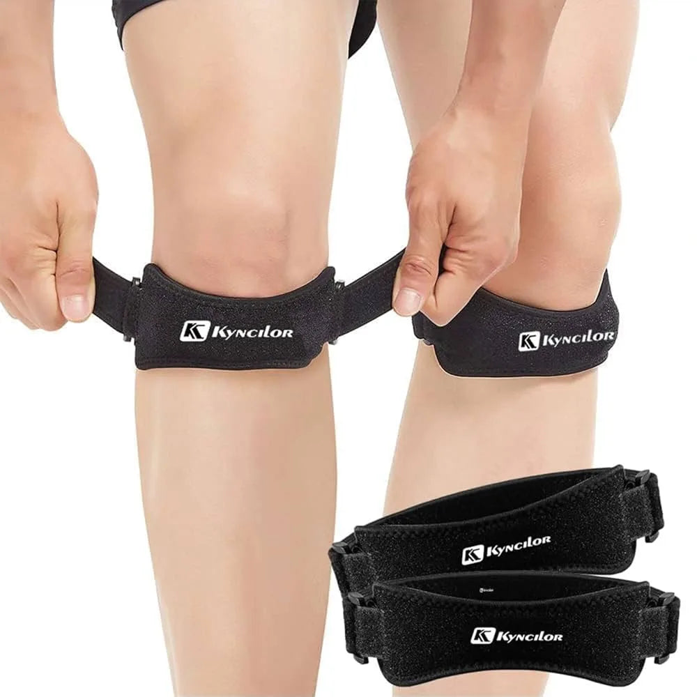 Patella Strap Breathable Knee Strap For Men Women Sports Running Knee Pad Shock Absorption Pressure