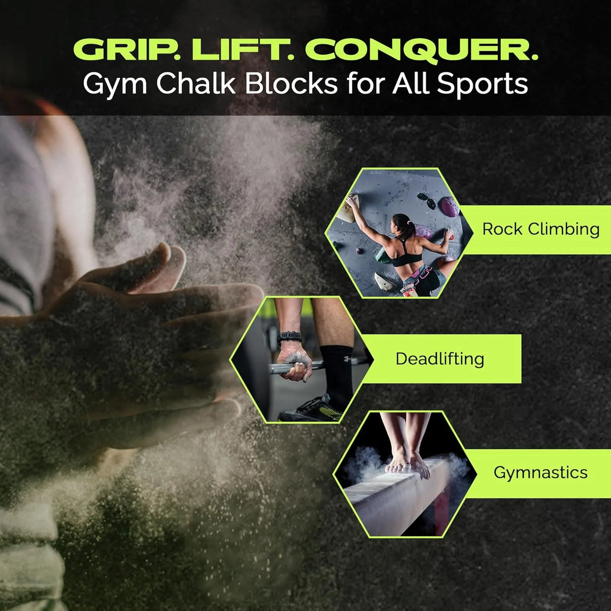 Sport Chalk Magnesium Carbonate