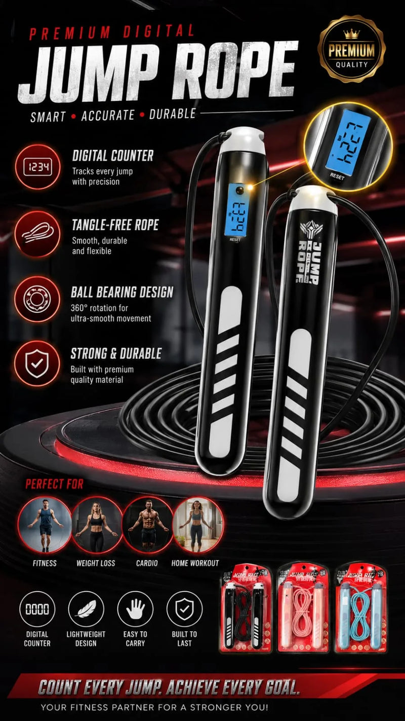 Digital Counter Skipping Rope