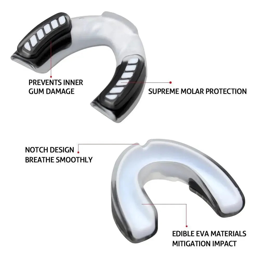 Boxing & Martial Arts Mouth Guards Double Mouth Guard For Sports