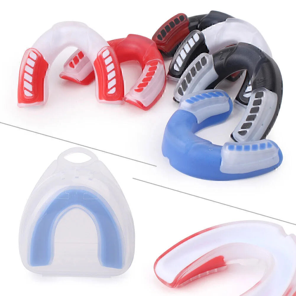 Boxing & Martial Arts Mouth Guards Double Mouth Guard For Sports