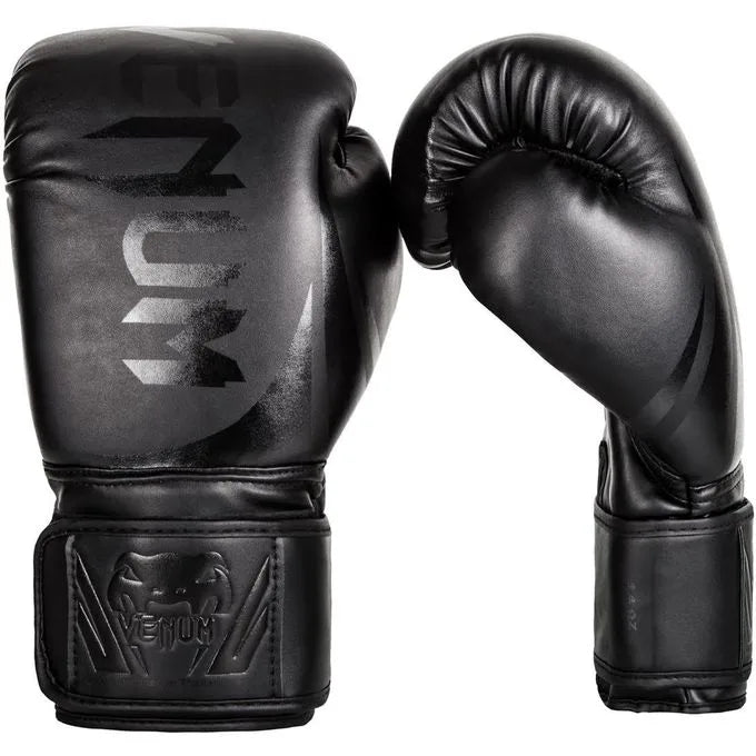 Venum Elite Boxing Gloves - Black & Gold 10 OZ