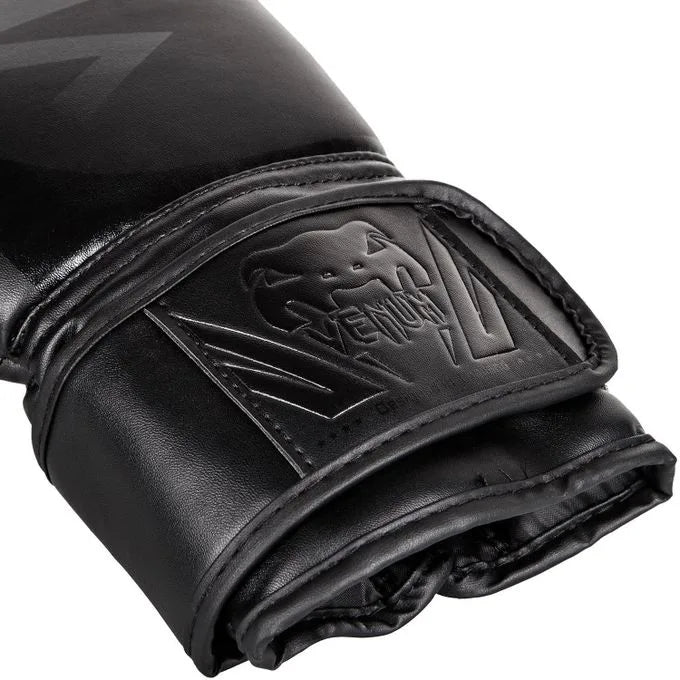 Venum Elite Boxing Gloves - Black & Gold 10 OZ