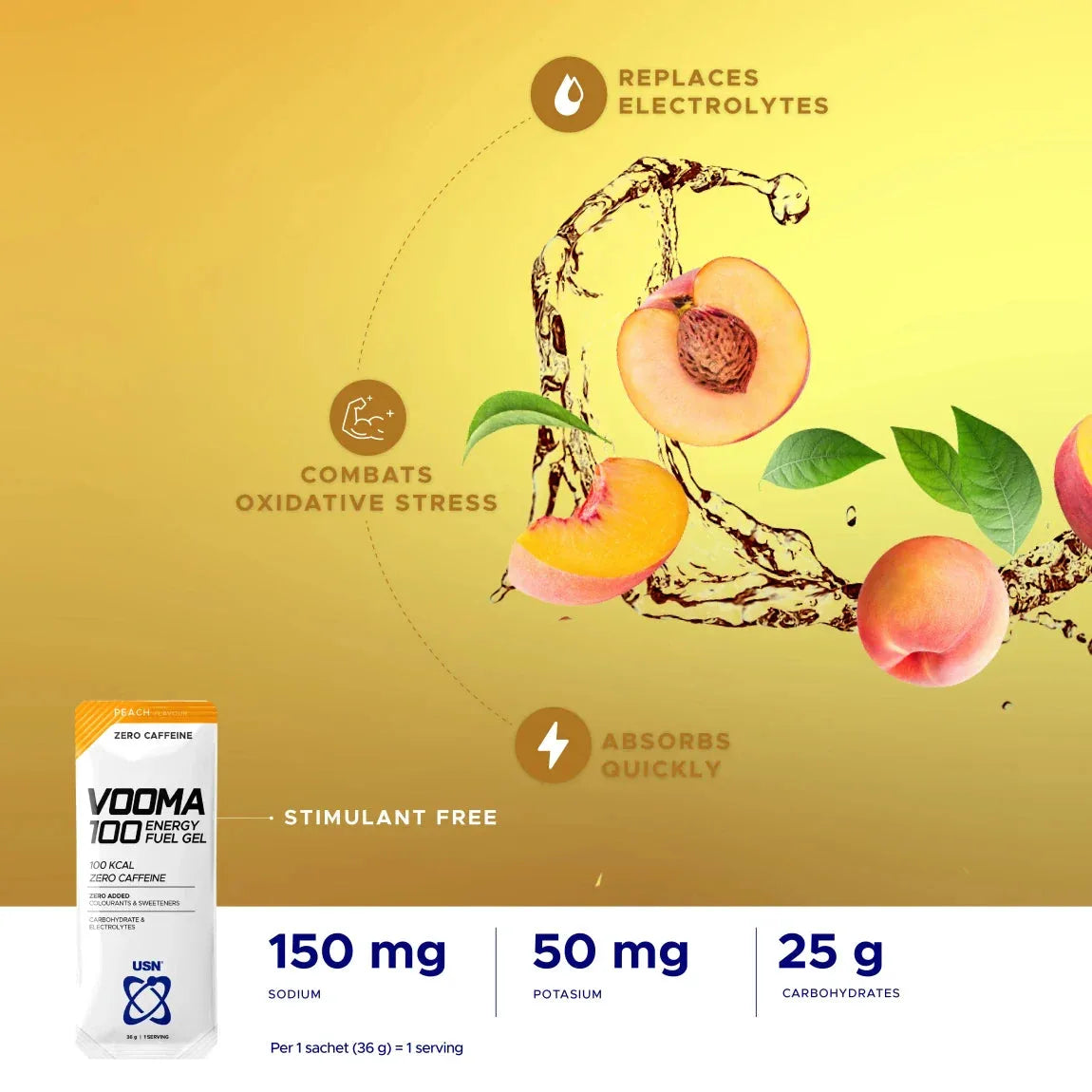 USN Vooma 100 Ultra Energy Gel