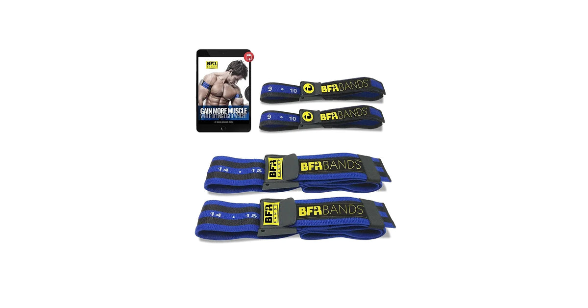 NF BFR Bands  Blood Flow Restriction Bands for Arms and Legs