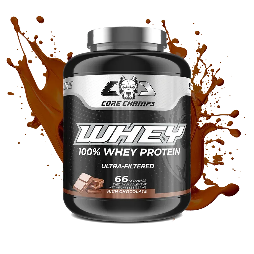 Core Champs Whey  100%  Whey Protein 66Servings 5Lbs(2.27Kg)
