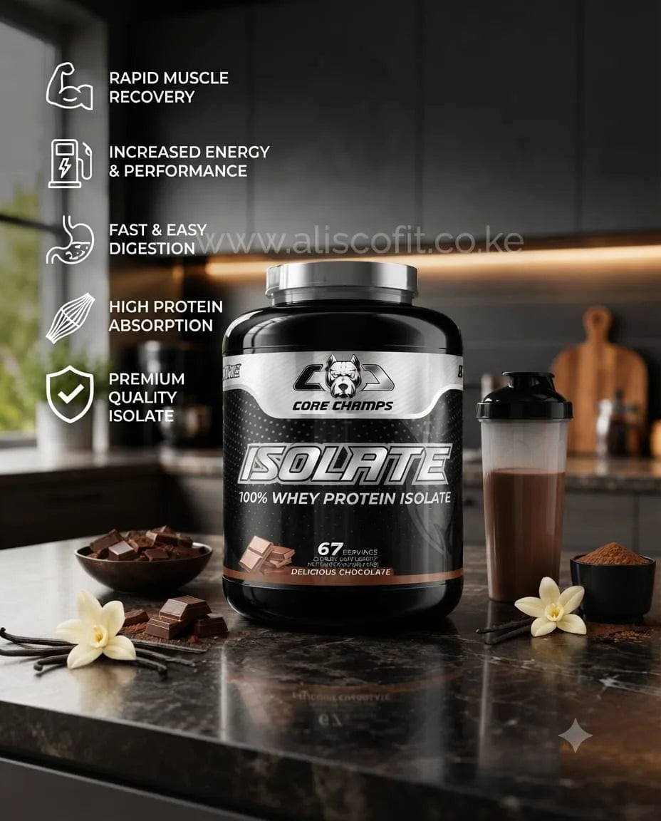 Core Champs Whey Protein Isolate 4.4lbs 67Servings