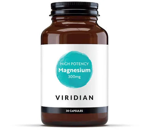 Viridian High Potency Magnesium 300mg Caps 30