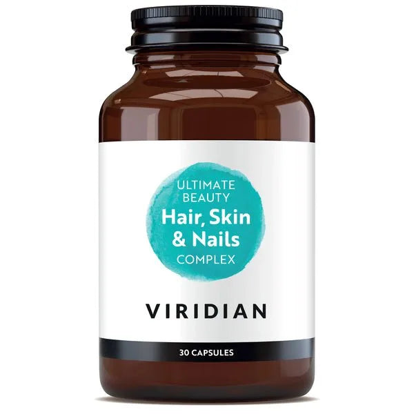 Viridian Ultimate Beauty Hair, Skin & Nails Complex Caps 30