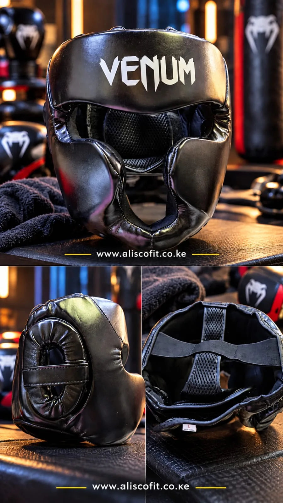 Venom Head Gear Black