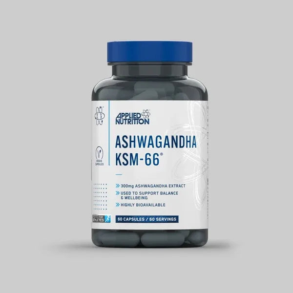 Applied Nutrition Ashwagandha KSM-66 60Capsules 60Servings