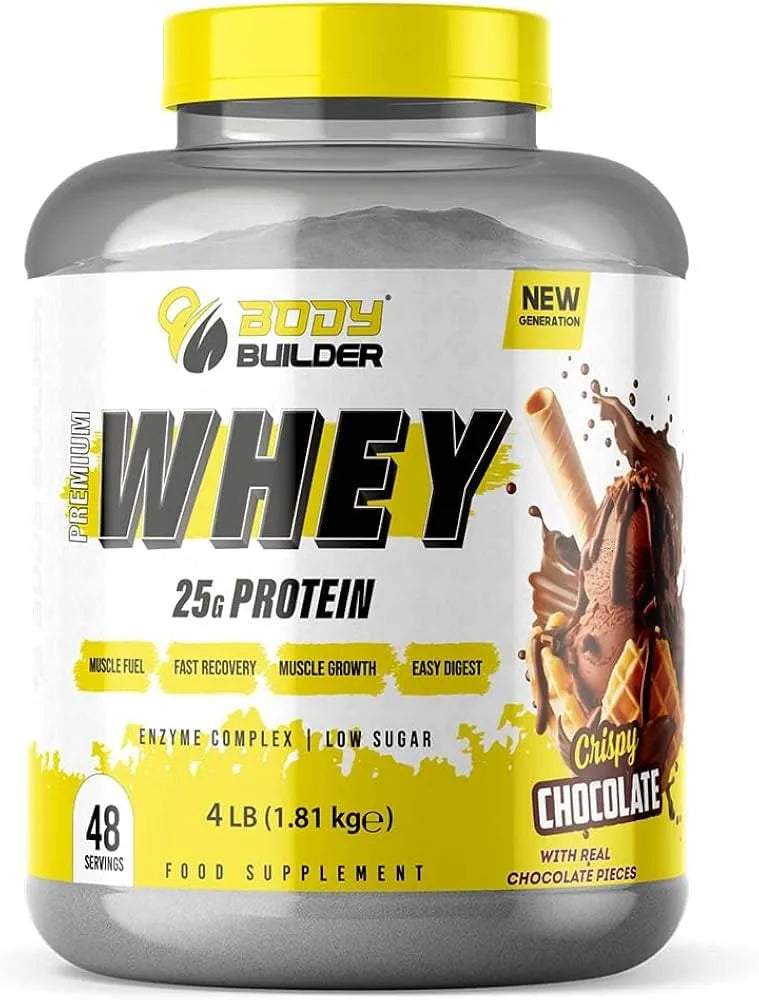 Body Builder Premium Whey Protein New Gen 4lbs(1.81kg) 48Servings