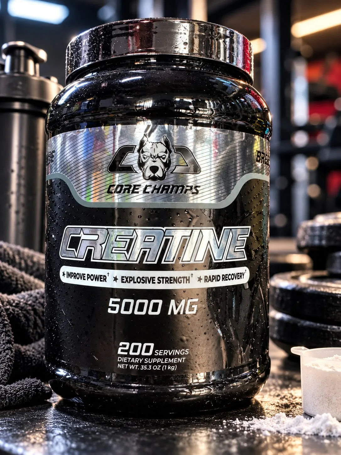 Core Champs Creatine 1Kg 200Servings 500Mg