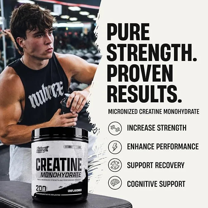 Nutex Research Creatine Monohydrate 1Kg 200Servings