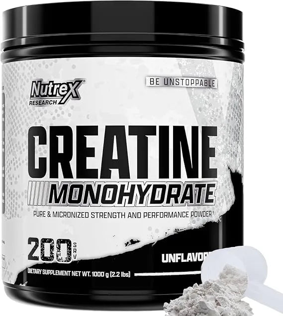 Nutex Research Creatine Monohydrate 1Kg 200Servings