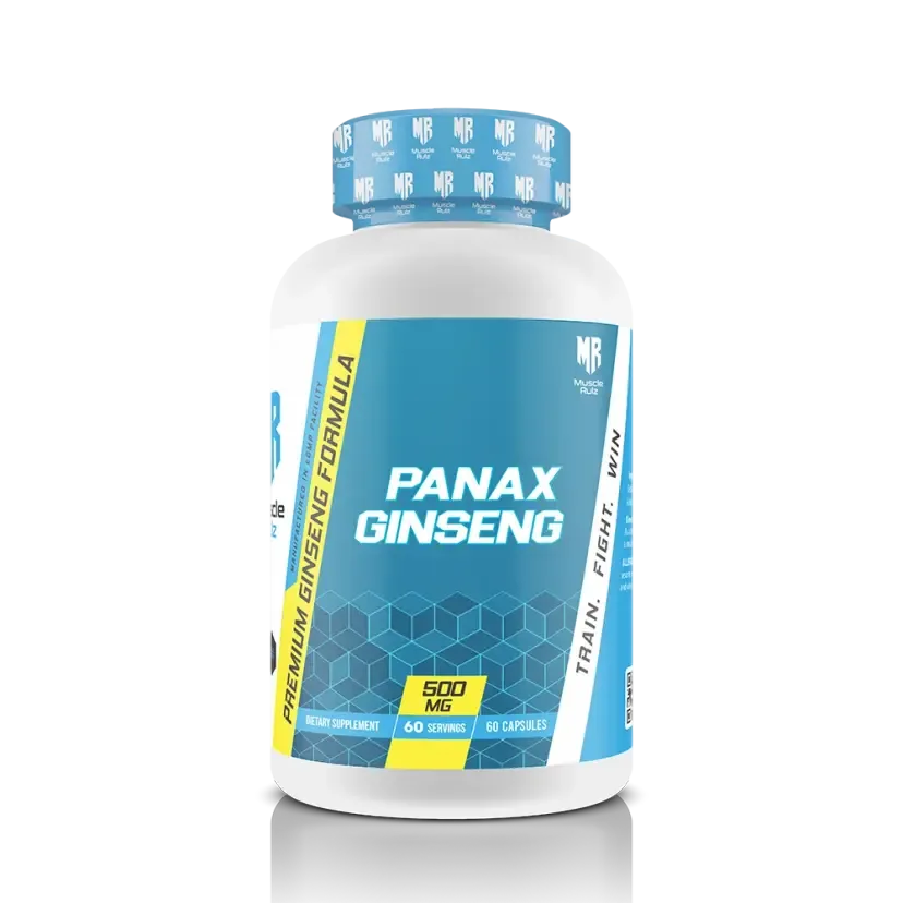 Muscle Rulz Panax Ginseng 500Mg 60Caps 60Servings