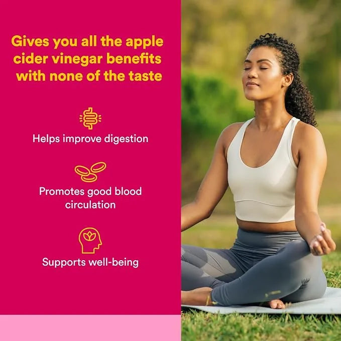 Natural Factors Apple Cider Vinegar 500mg 90 capsules