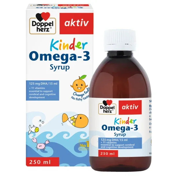 Doppelherz aktiv Kinder Omega-3 Syrup