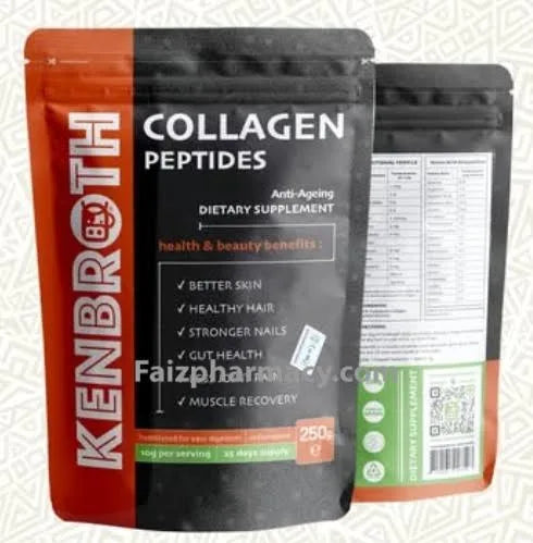 KenBroth Premium Collagen Peptides 250G Pouch